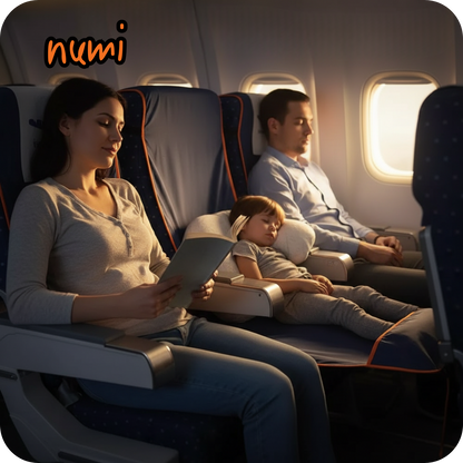 NUMI - מיטת מטוס ניידת לילד שלך שהופכת כל טיסה לחלום