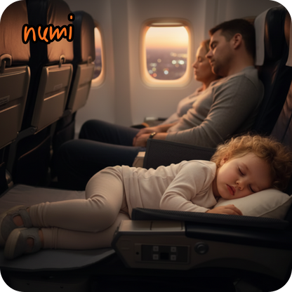 NUMI - מיטת מטוס ניידת לילד שלך שהופכת כל טיסה לחלום